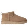 Botas australianas UGG Classic Ultra Mini color sand con piel de oveja
