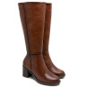 BOTAS DE PIEL DE TACÓN TRIANA CUERO PORRONET