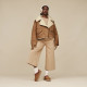 Zuecos UGG Tazz II en color Chestnut con plataforma y detalle trenzado rojo - Querol online