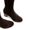 BOTAS DE PIEL DE TACÓN TINA MOKA PORRONET