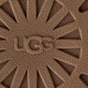 Zuecos UGG Disquette en color Chestnut con plataforma y pelo de oveja - Querol online