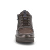 Zapatillas STONEFLY Cream 58 marrón oscuro con cuña, cordones y cremallera lateral