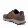 Sabates sport Imac d'home marrons de pell amb cordons i sola esportiva