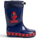 Botas agua Cerda Spidey azul marino con estampado de telarañas y ajuste superio - Querol online
