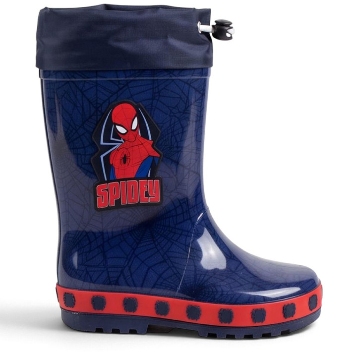 Botes aigua Cerda Spidey blau marí amb estampat de teranyines i ajust superior - Querol online