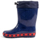 Botas agua Cerda Spidey azul marino con estampado de telarañas y ajuste superio - Querol online