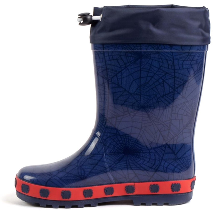 Botes aigua Cerda Spidey blau marí amb estampat de teranyines i ajust superior - Querol online