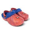 Espardenyes casa Cerda Spiderman vermelles amb borreguet blau i tira ajustable