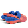 Espardenyes casa Cerda Spiderman vermelles amb borreguet blau i tira ajustable