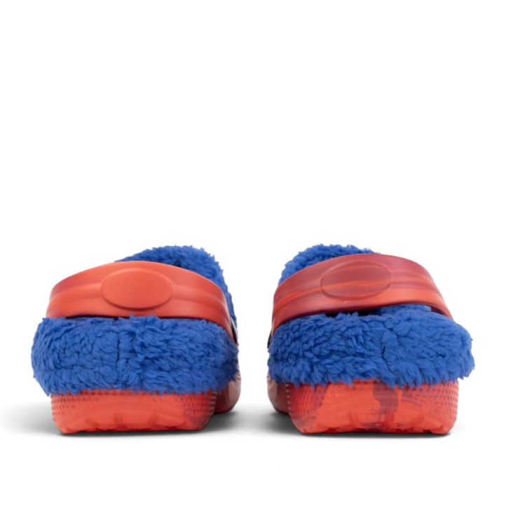 Zapatillas casa Cerda Spiderman rojas con borreguillo azul y tira ajustable - Querol online