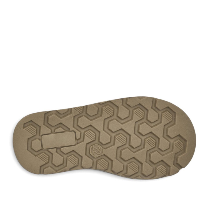 Botins Chicco Faloma talp amb pèl interior, cor daurat i cremallera lateral - Querol online