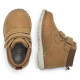Botins Chicco Fabel ocre amb doble velcro, coll encoixinat i sola flexible - Querol online
