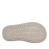 Sabatilles Chicco barefoot beix taupe amb velcro, cordons elàstics i sola f