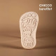 Sabatilles Chicco barefoot beix taupe amb velcro, cordons elàstics i sola f - Querol online