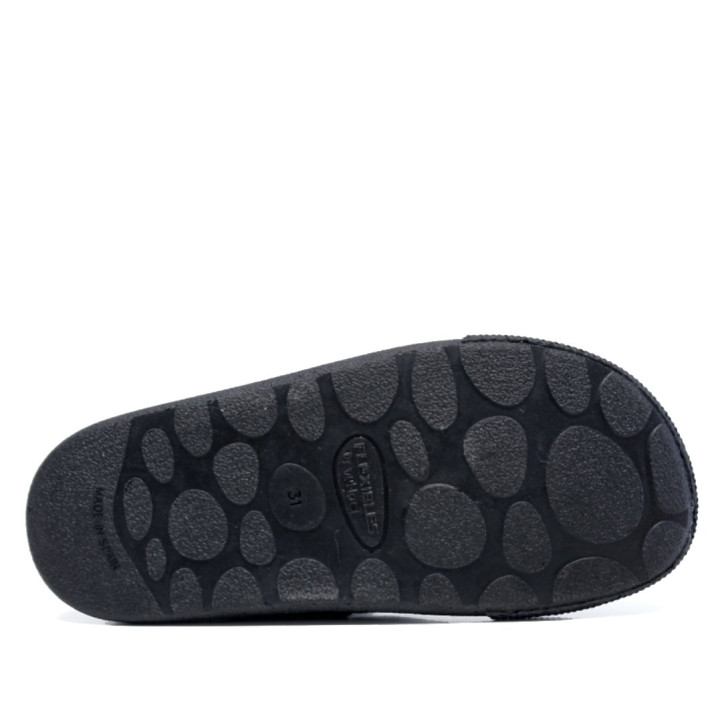 Botines Vulladi negros con estampado de estrellas y cierre de velcro - Querol online