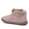 Botins Vulladi roses amb cors brillants, cordons elàstics i velcro