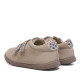 Zapatos Vulladi beige de aspecto ante con doble velcro de estampado leopardo - Querol online