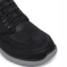 Botines Skechers Summits-Siegul negros tipo botín con cordones elásticos y suela f