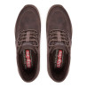 Botins Skechers Summits-Siegul marrons tipus botí amb cordons elàstics i sola flexib