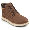 Botines Skechers Fit Garlan-Deno marrones impermeables con cordones y plantilla Me
