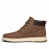 Botines Skechers Fit Garlan-Deno marrones impermeables con cordones y plantilla Me