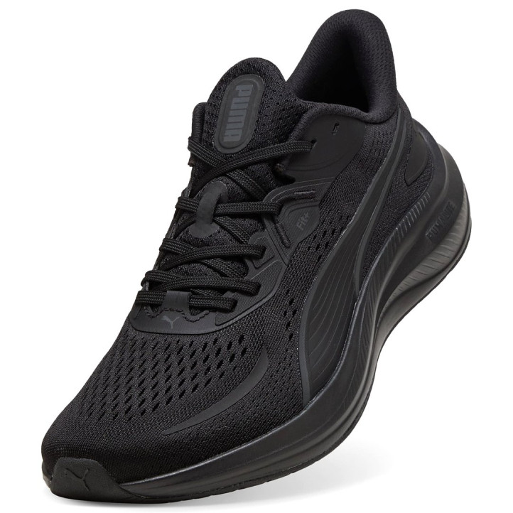 Zapatillas Puma de running Skyrocket Lite 2 negras con malla transpirable - Querol online