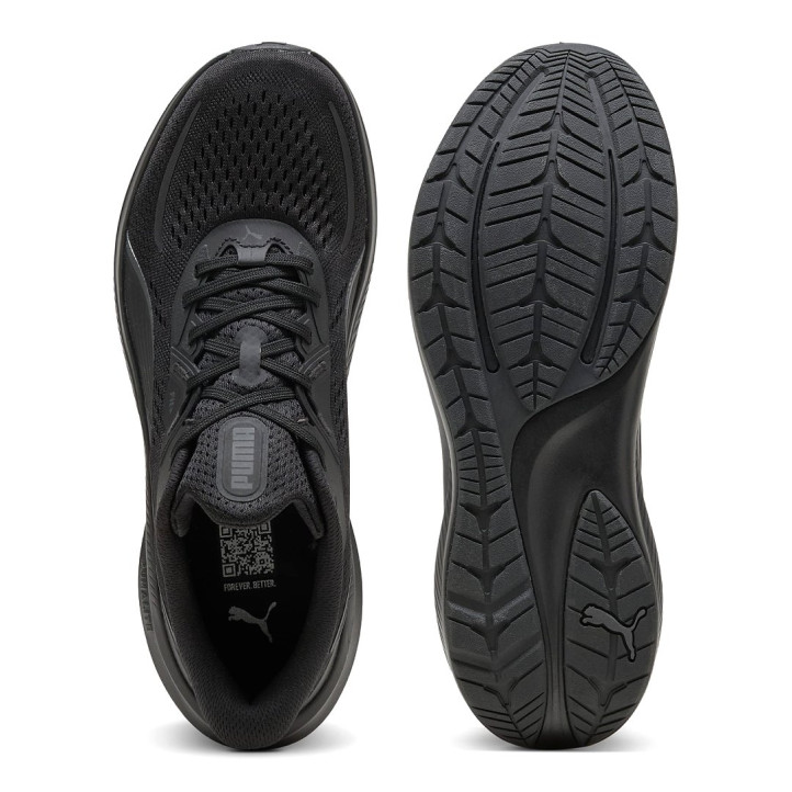 Zapatillas Puma de running Skyrocket Lite 2 negras con malla transpirable - Querol online