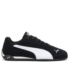 Zapatillas Puma Replicatch SD negras de ante con detalles blancos - Querol online