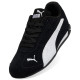 Zapatillas Puma Replicatch SD negras de ante con detalles blancos - Querol online