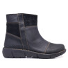 Botins Redlove Alma negres de pell amb detalls de camussa i sola lleugera