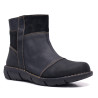 Botins Redlove Alma negres de pell amb detalls de camussa i sola lleugera