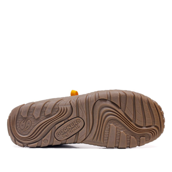 Sabates sport DOCKERS by Gerli d'home marrons amb cordons i sola dentada - Querol online