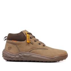 Botines DOCKERS by Gerli marrones con cordones y suela deportiva dentad - Querol online