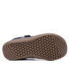 Sabatilles Nicoboco barefoot Soovor infantils blau marí amb velcro i cordons