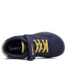 Zapatillas Nicoboco barefoot Soovor infantiles azul marino con velcro y cordones