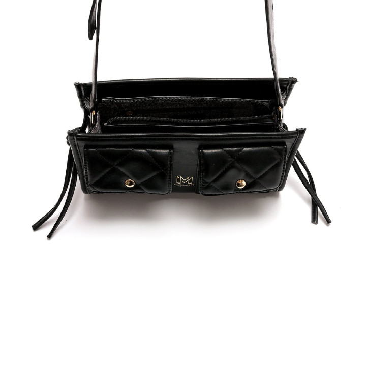 BANDOLERAS DE MUJER MARIAMARE PRAID NEGRO PRAID 63123 - Querol online