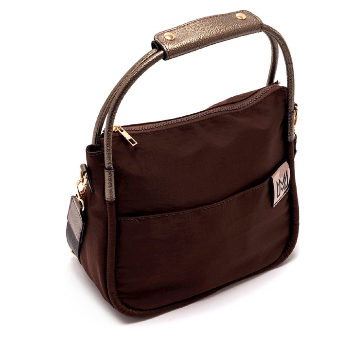 BOLSOS DE MANO DE MUJER MARIAMARE CIRIA MARRON CIRIA 63068 - Querol online