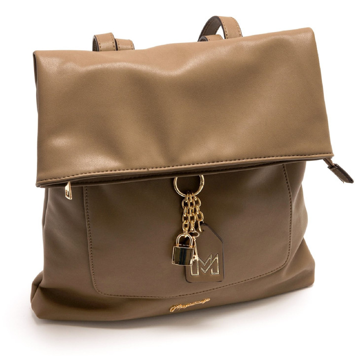 MOCHILAS DE MUJER MARIAMARE KARAS MARRON KARAS 63108 - Querol online