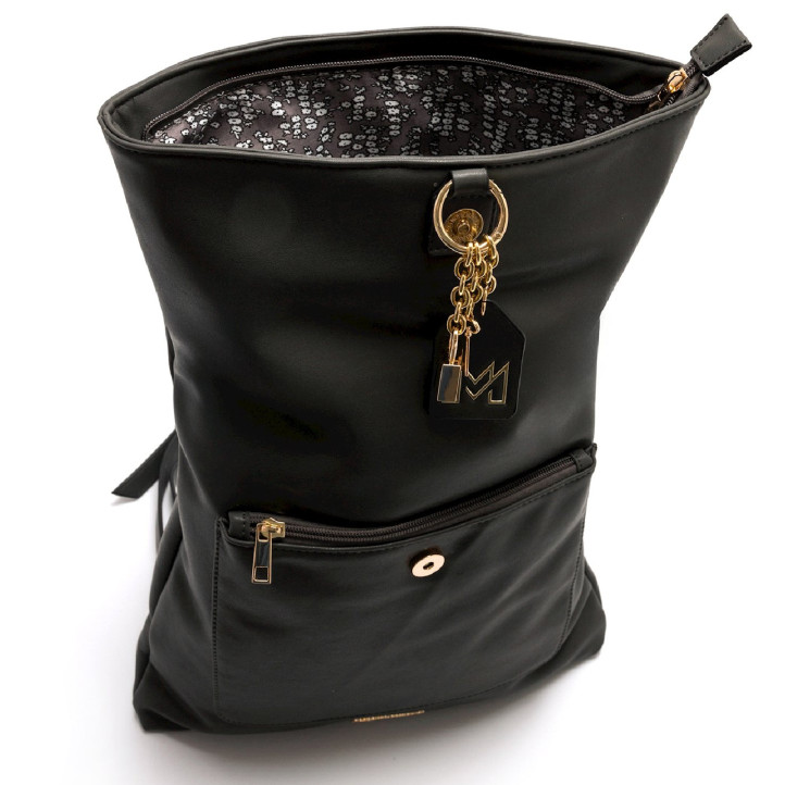 MOCHILAS DE MUJER MARIAMARE KARAS GRIS KARAS 63106 - Querol online