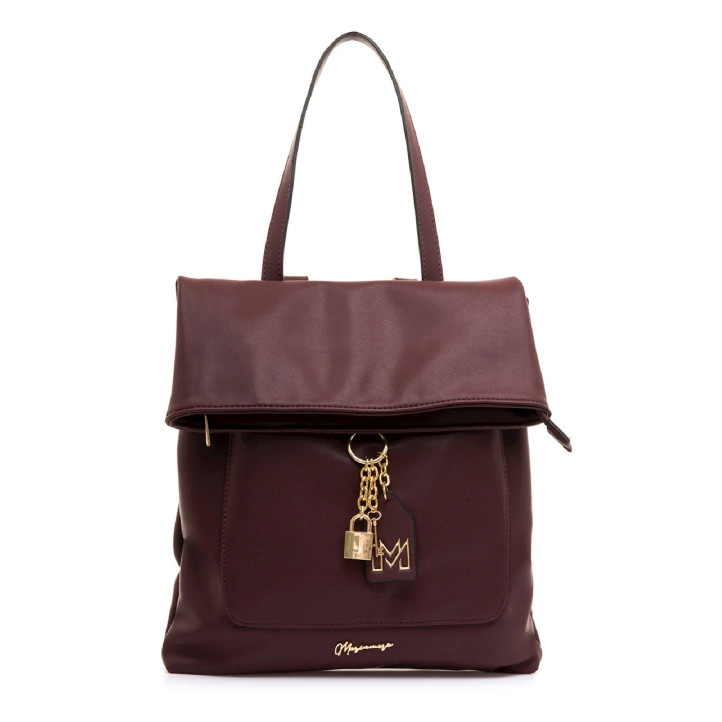 MOCHILAS DE MUJER MARIAMARE KARAS ROJO KARAS 63107 - Querol online