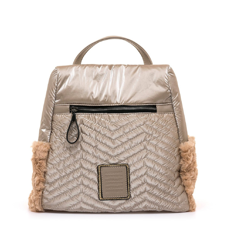 MOCHILAS DE MUJER MARIAMARE FAUS BEIGE FAUS 63090 - Querol online