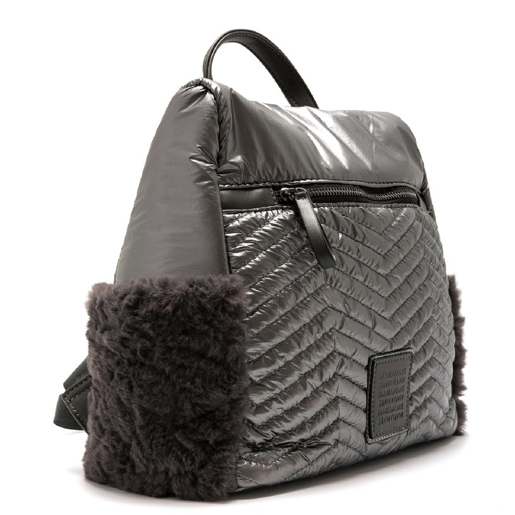 MOCHILAS DE MUJER MARIAMARE FAUS PLATA FAUS 63092 - Querol online