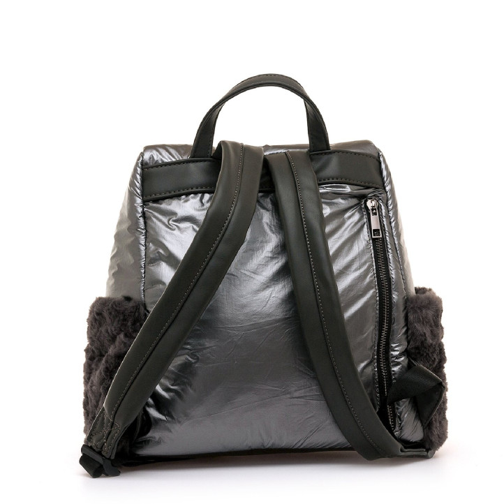 MOCHILAS DE MUJER MARIAMARE FAUS PLATA FAUS 63092 - Querol online