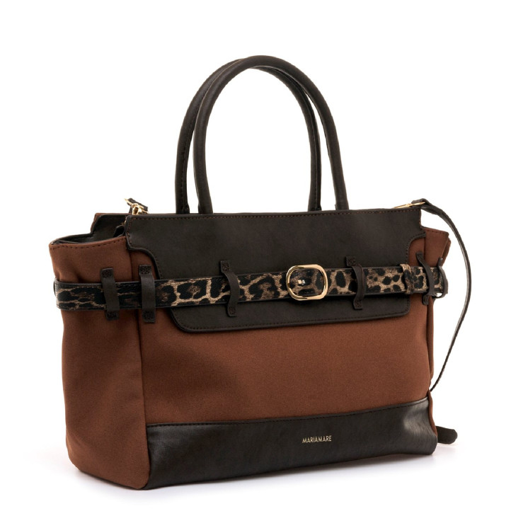 BOLSOS DE MUJER MARIAMARE BOZEN MARRON BOZEN 63054 - Querol online