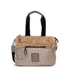 BOLSOS DE MUJER MARIAMARE FABRI BEIGE FABRI 63093 - Querol online