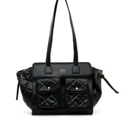 BOLSOS DE MUJER MARIAMARE PELLO NEGRO PELLO 63121 - Querol online
