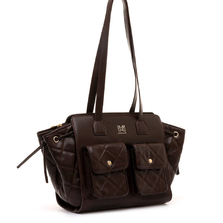 BOLSOS DE MUJER MARIAMARE PELLO ROJO PELLO 63122 - Querol online