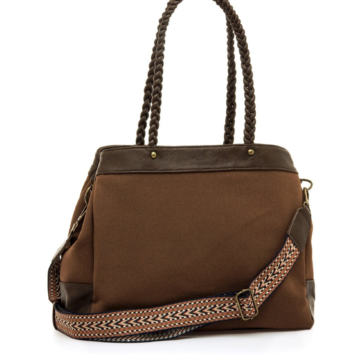 COMPLEMENTOS DE MUJER MUSTANG BARGA MARRON BARGA 63149 - Querol online