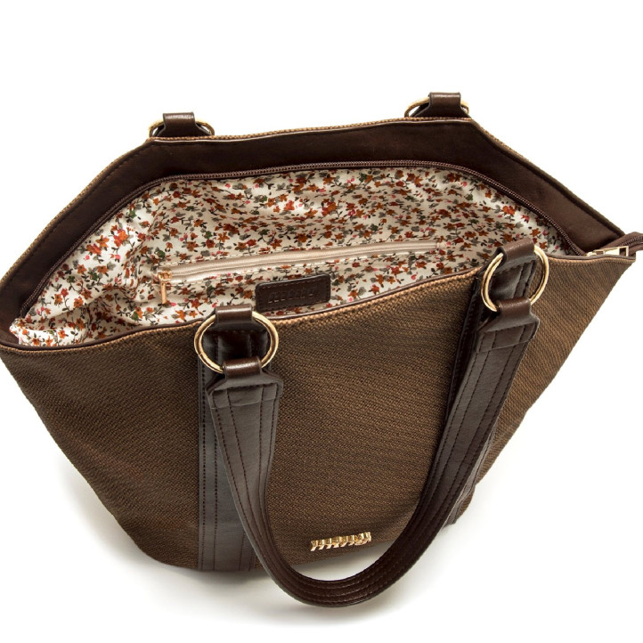 COMPLEMENTOS DE MUJER MUSTANG CANYAS MARRON CANYAS 63159 - Querol online
