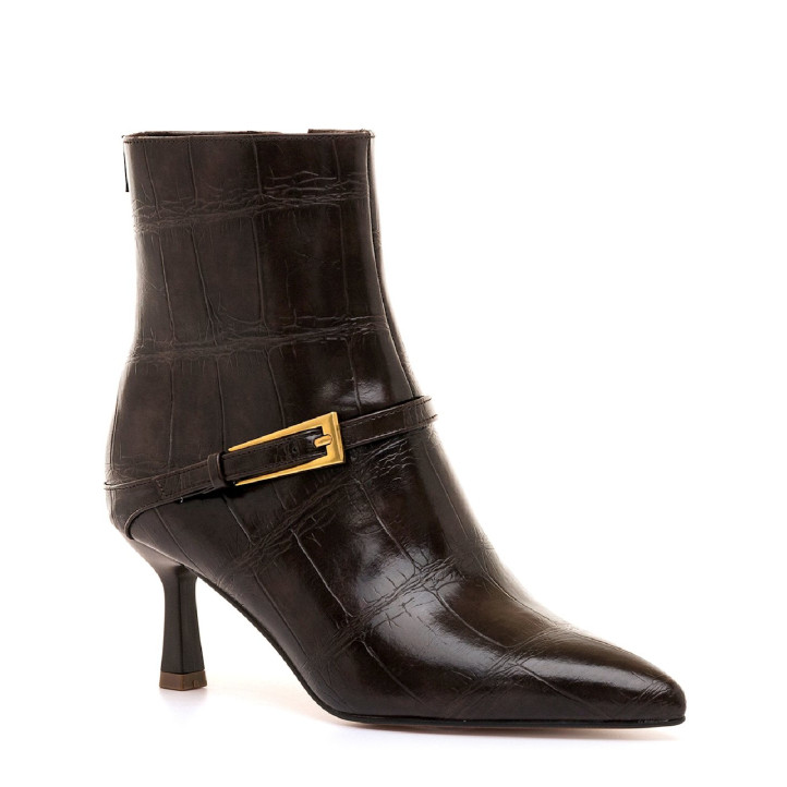 BOTINES DE MUJER MARIAMARE NOLI MARRON 63823 63836 - Querol online